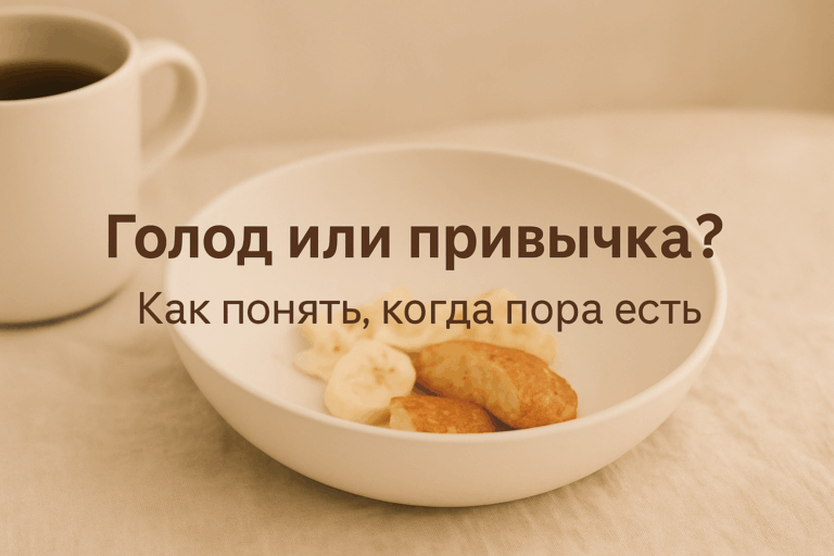 Голод или привычка?